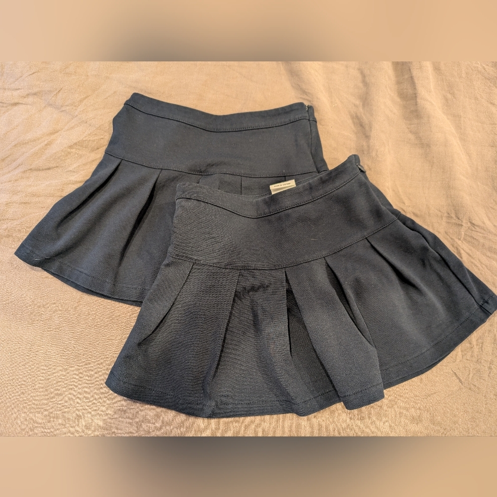 GAP Navy Blue Uniform Skirt - 2 Pack XS 4-5